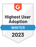 G2 Winter 2023 Payroll Highest User Adoption