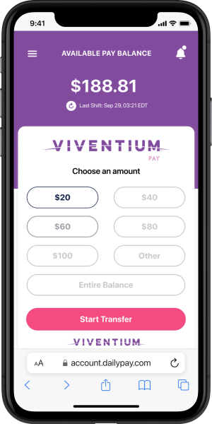 Viventium Pay - Browser